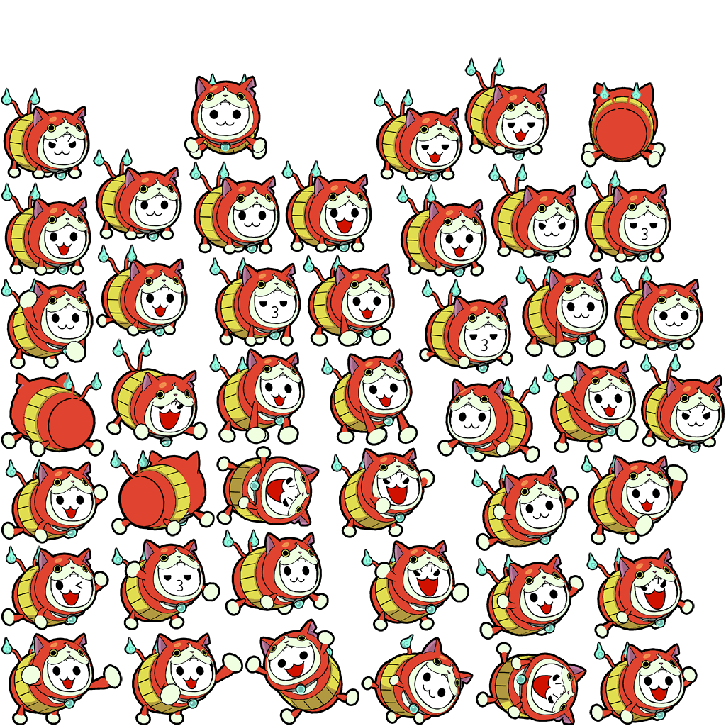 Jibanyan Sprites