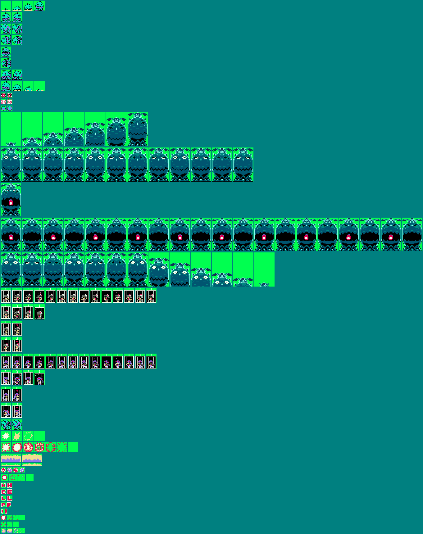 3DS - Mighty Gunvolt - School Boss - The Spriters Resource