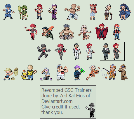 Custom Pokemon Female Trainer Sprites Design Talk Vrogue Co