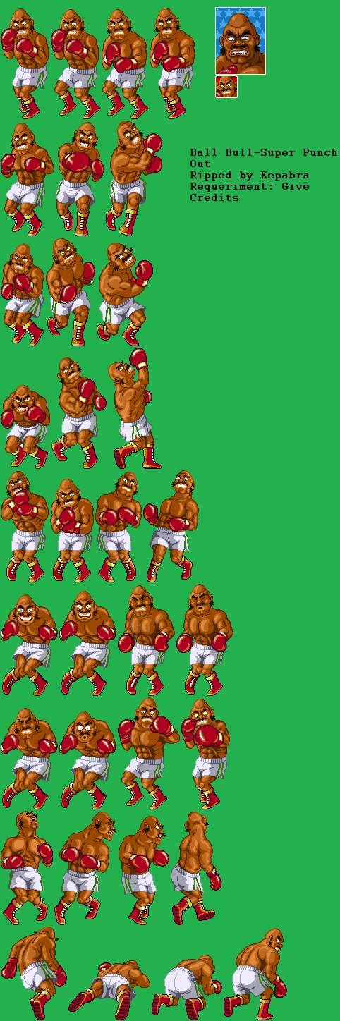 Super Punch-Out!! - Bald Bull