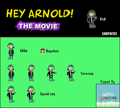 Hey Arnold! The Movie - Sid