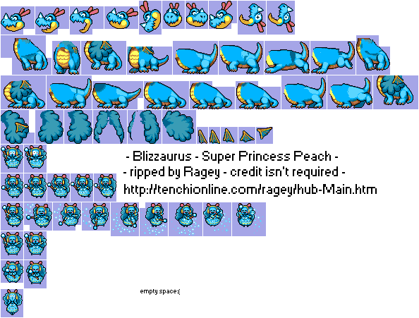 super princess peach sprites