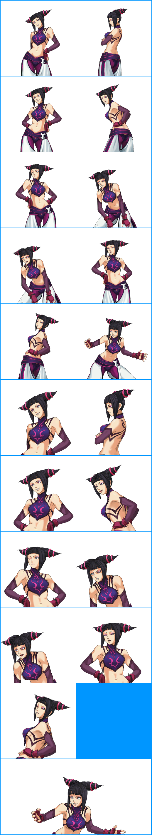 3ds Project X Zone 2 Juri Han The Spriters Resource