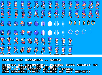 Game Gear - Sonic the Hedgehog - Sonic the Hedgehog - The Spriters Resource