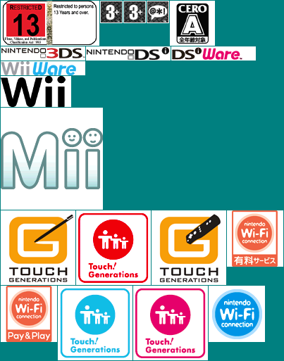 Wii - Nintendo Channel - Rating Boards & Logos - The Spriters Resource