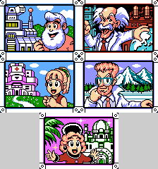 Wily & Light's Rockboard: That's Paradise! (JPN) - Character Victory Images