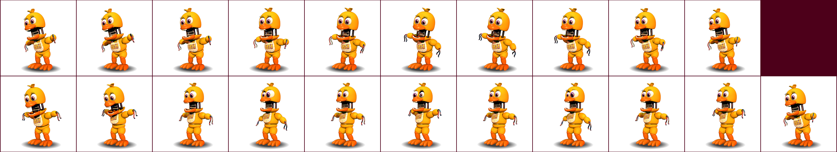 FNaF World - Withered Chica