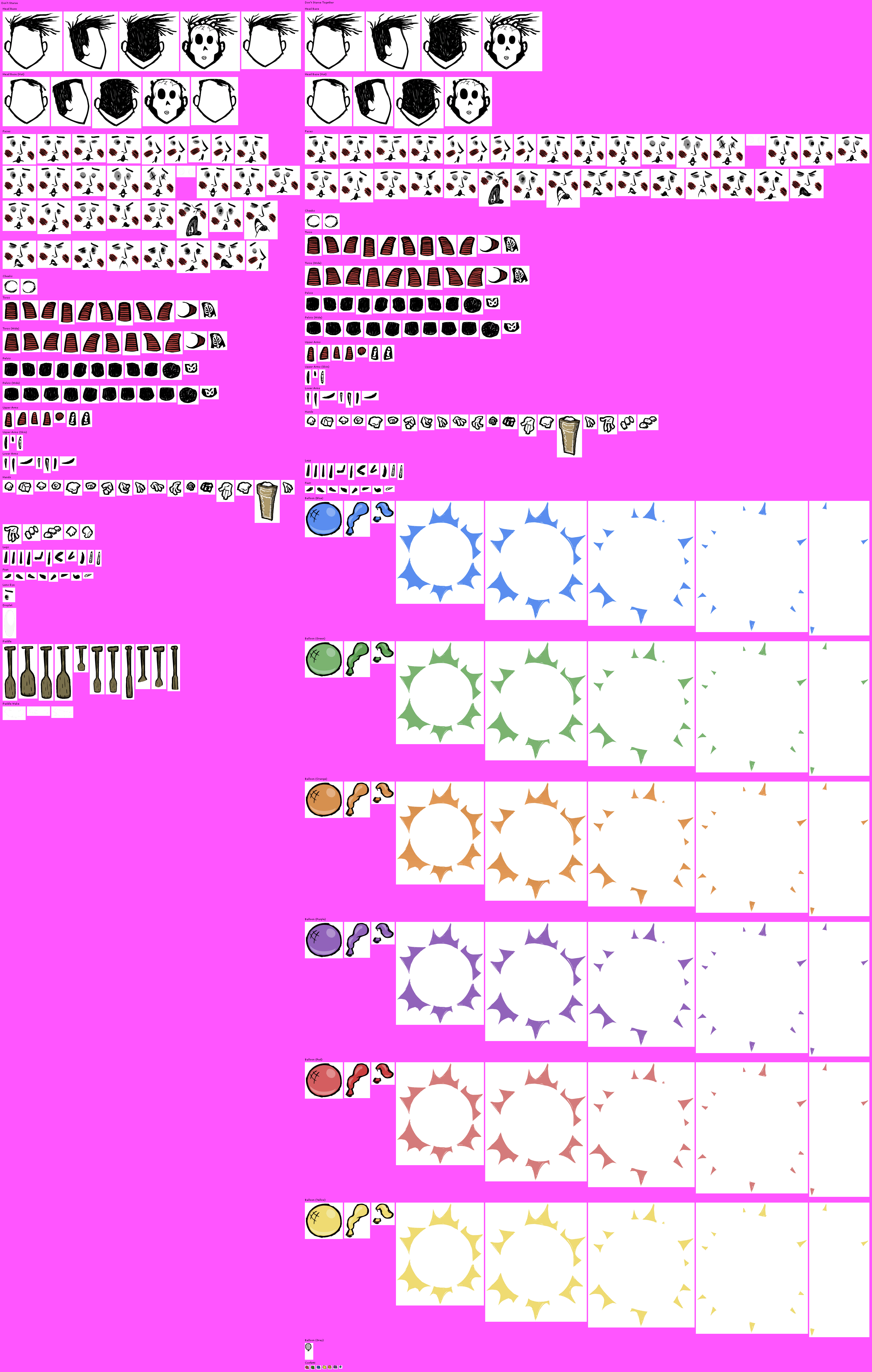 The Spriters Resource Full Sheet View Don t Starve Don t Starve 