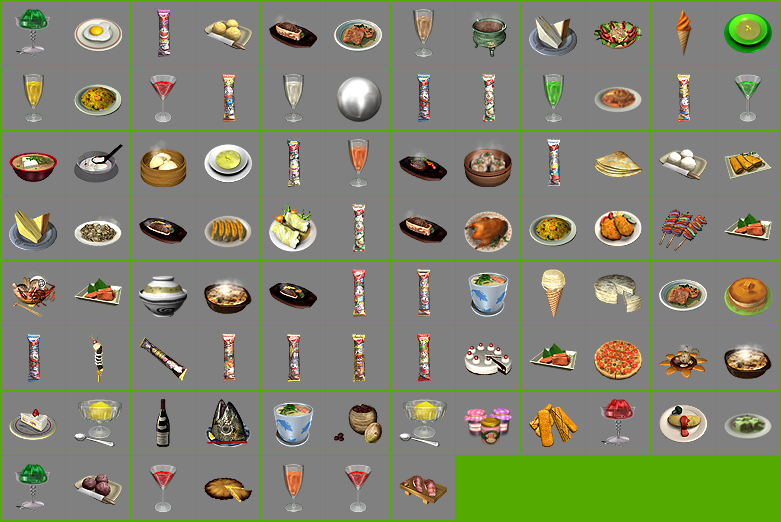 Food Items Icons