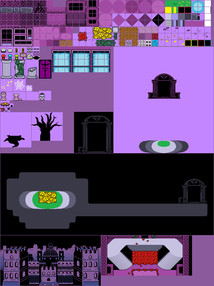 The Spriters Resource - Full Sheet View - Undertale - Ruins