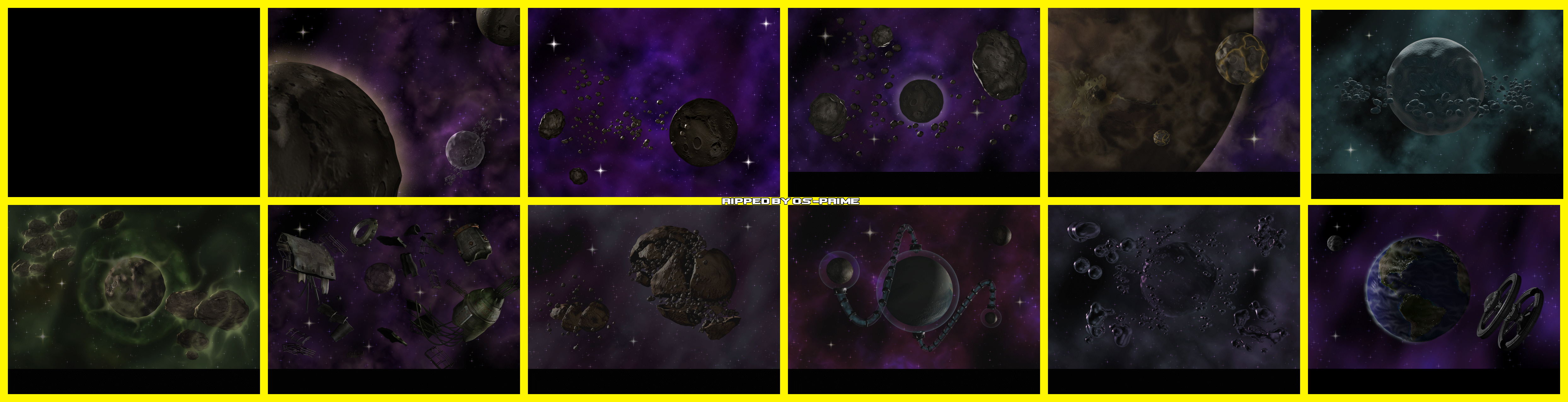 Cosmic Bugs - Backgrounds
