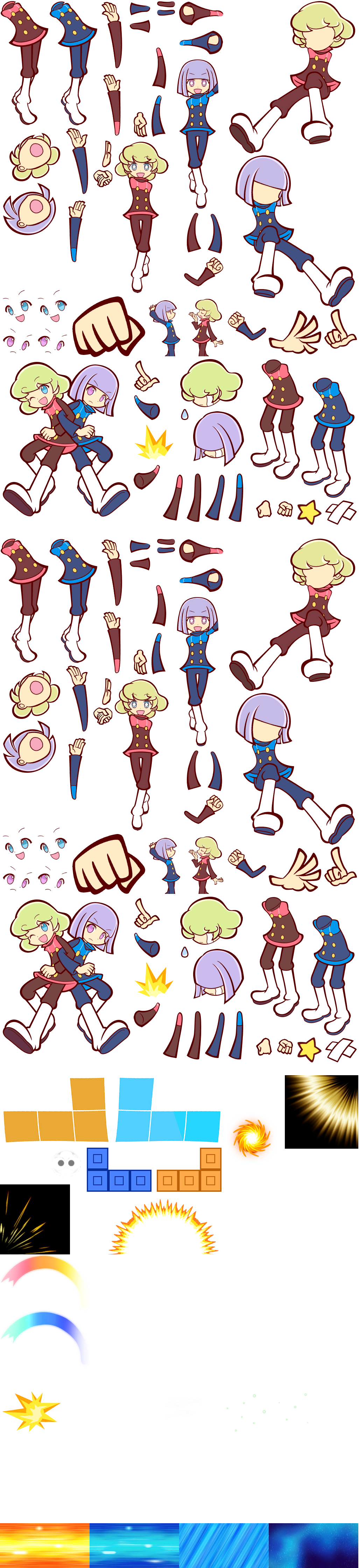 puyo puyo tetris sprites