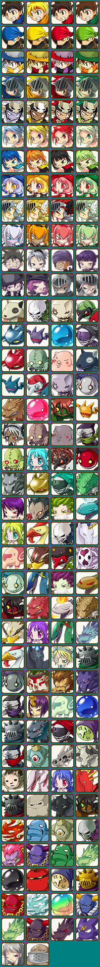 DS / DSi - Dokapon Journey - Character Icons - The Spriters Resource
