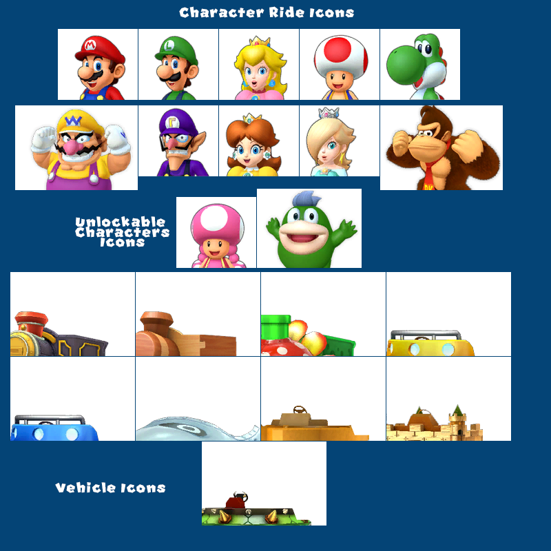 mario party 10 characters