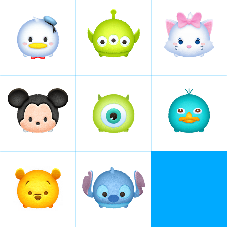 Mobile - Disney: Tsum Tsum - Characters - The Spriters Resource