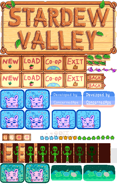 PC / Computer - Stardew Valley - Title Screen - The Spriters Resource