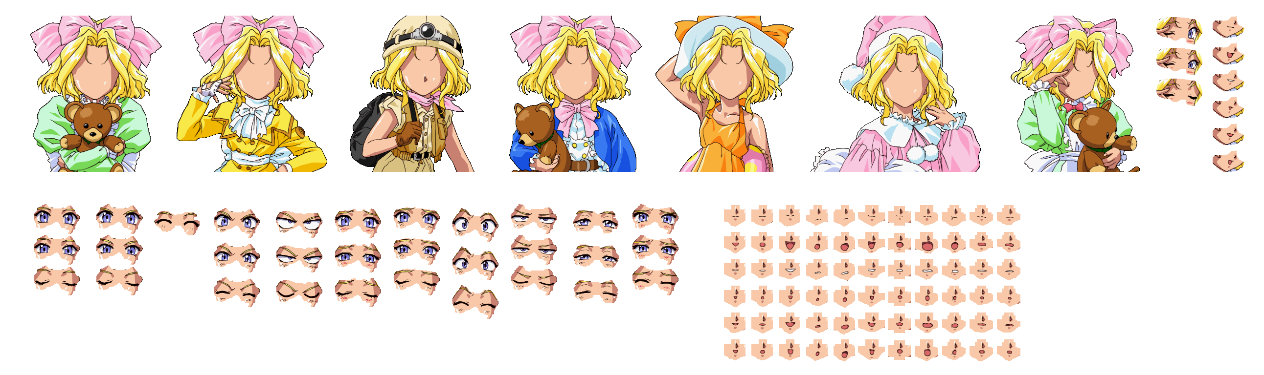 PC / Computer - Sakura Wars - Iris Chateaubriand - The Spriters Resource