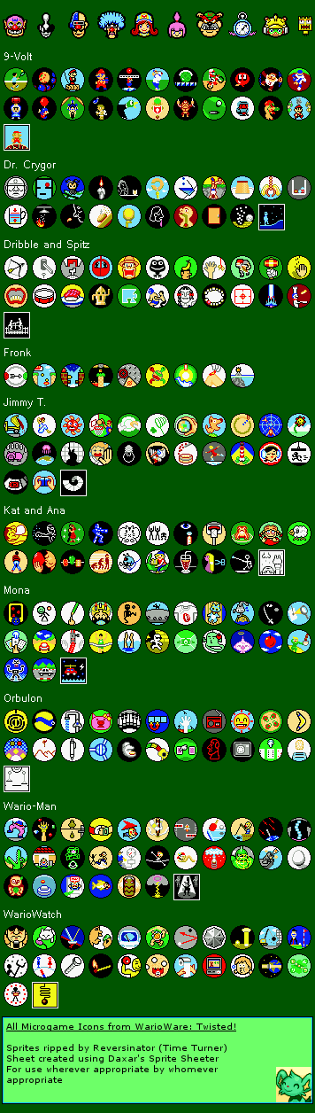 Microgame Icons