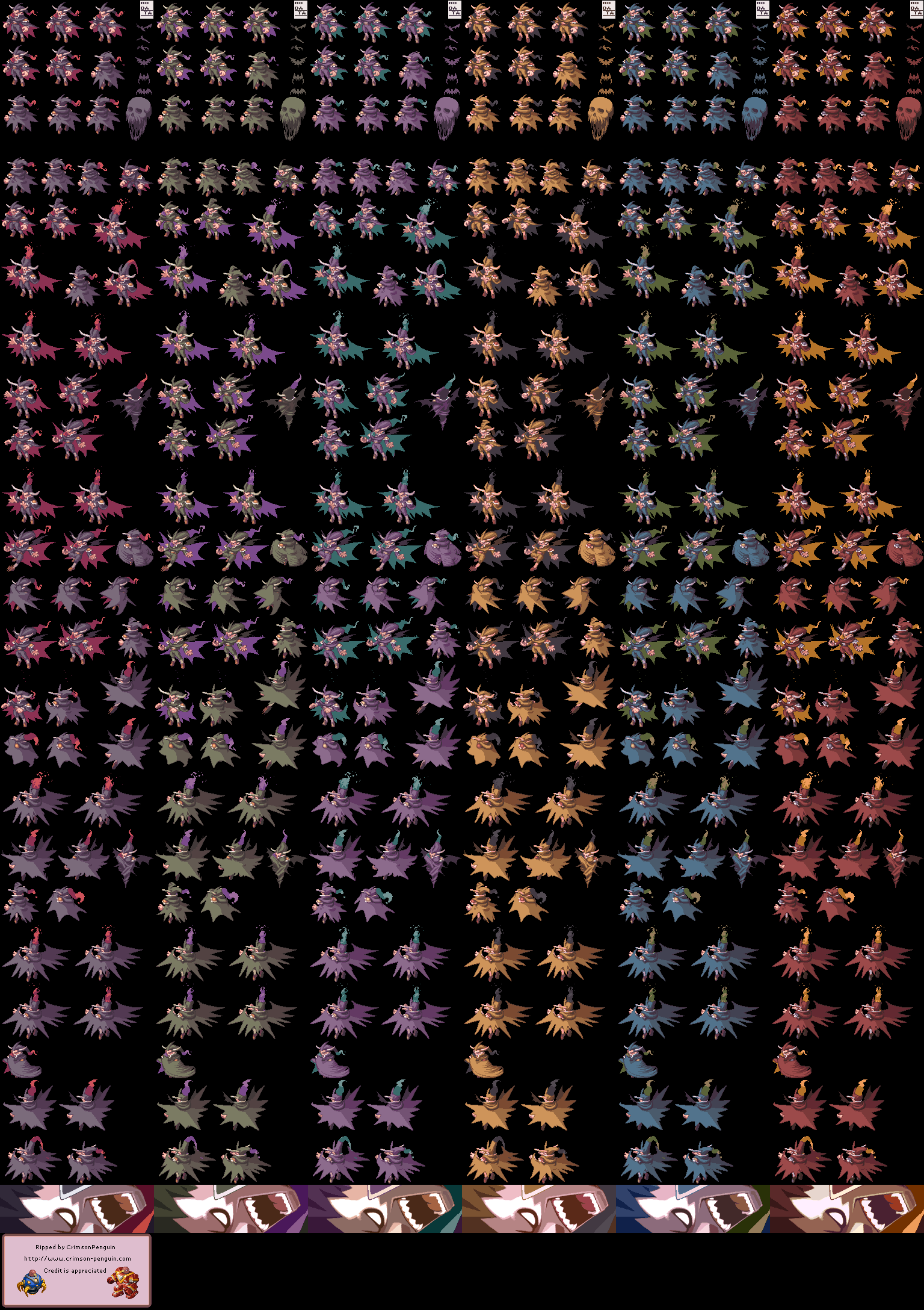 The Spriters Resource - Full Sheet View - Disgaea: Hour of Darkness ...