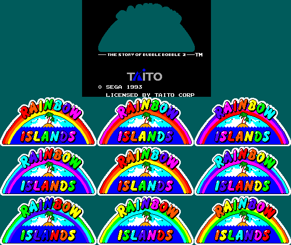 sega game rainbow island