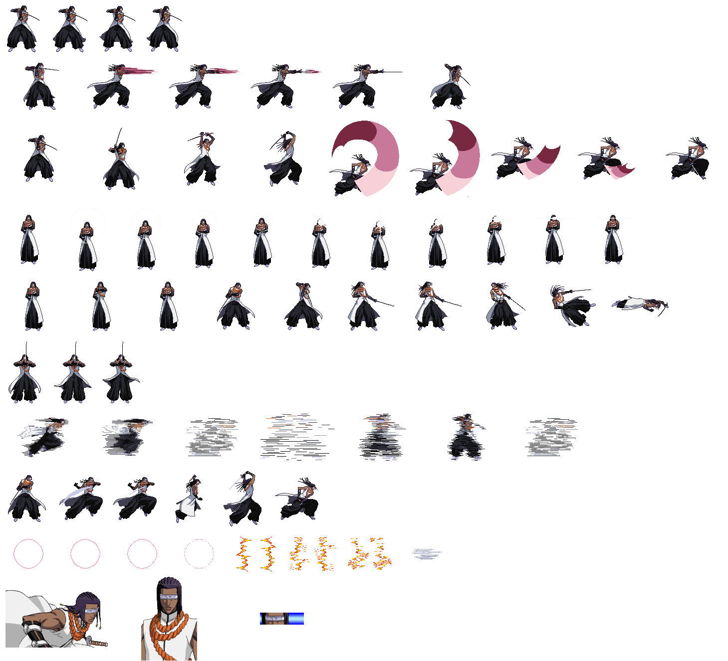 Bleach Sprite Sheets