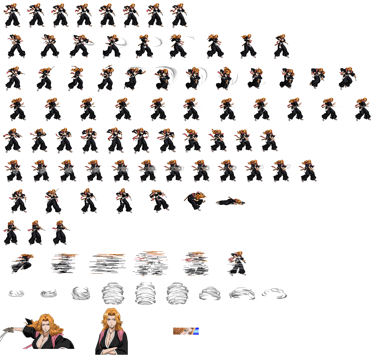 Bleach Sprite Sheets