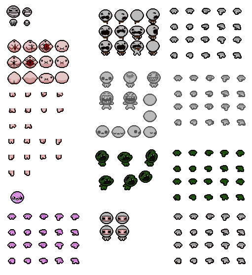 Binding of isaac rebirth isaac sprite - maledarelo