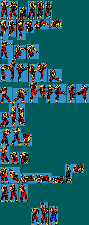 Arcade - Street Fighter - Ryu - The Spriters Resource