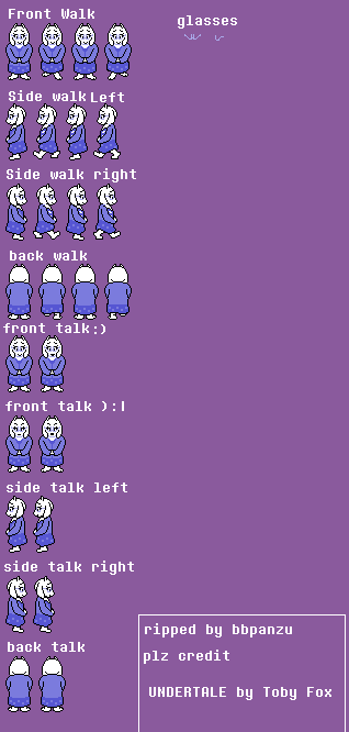 Tori El Overworld Sprite Sheet