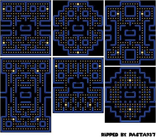 Pac Man Maze Png 0029