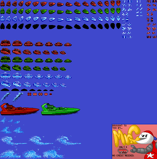 Boat Sprite Sheet