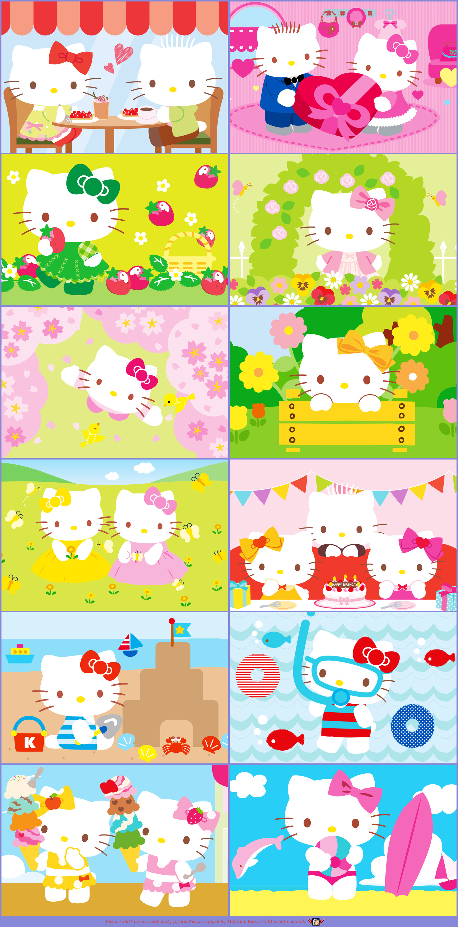 Hello Kitty Jigsaw Puzzles - Puzzles (1 / 2)
