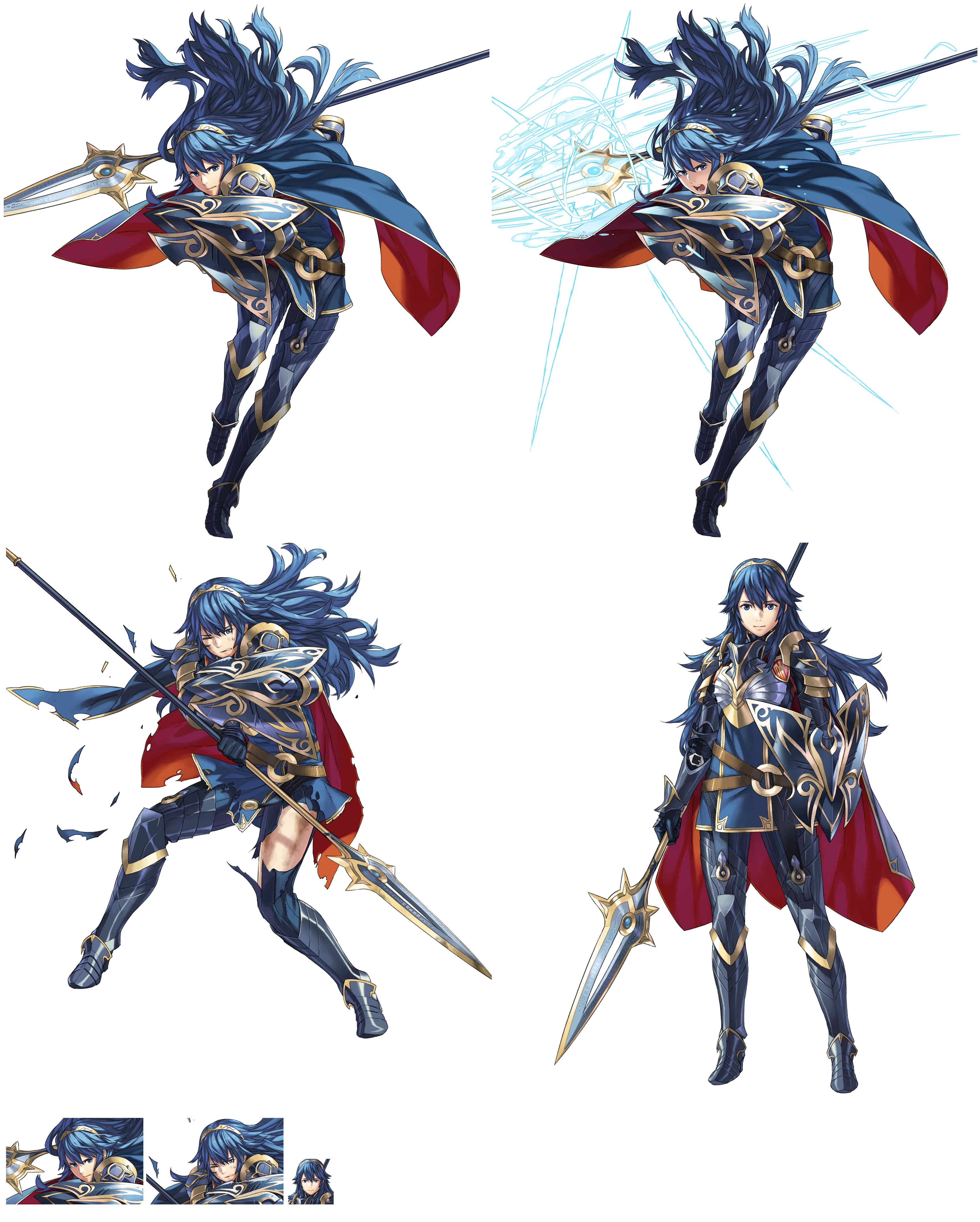 Mobile - Fire Emblem: Heroes - Lucina (Brave Heroes) - The Spriters ...