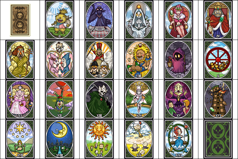 DS / DSi Too Much Tingle Pack Tarot Cards The