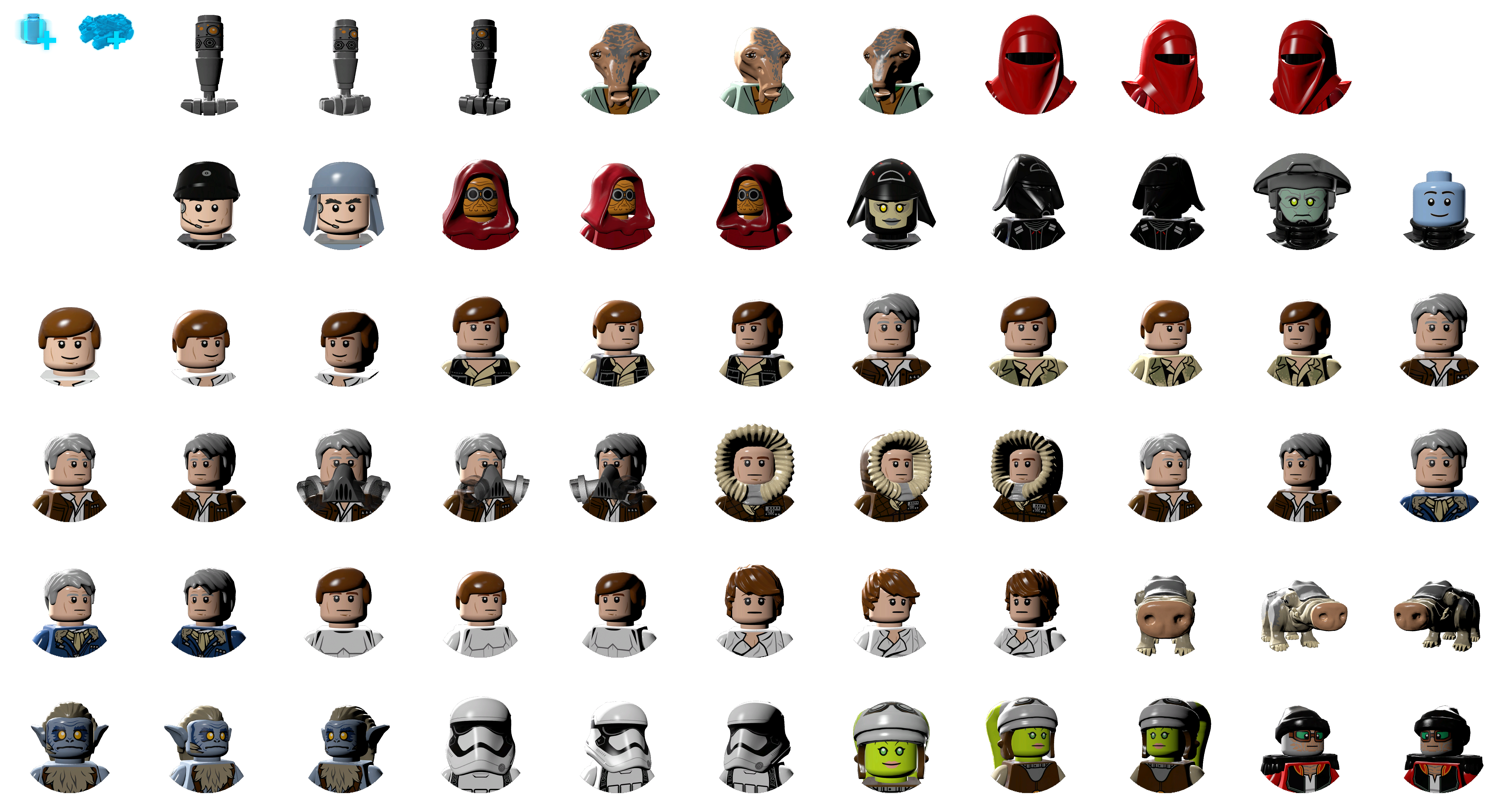 Lego Star Wars Sprites