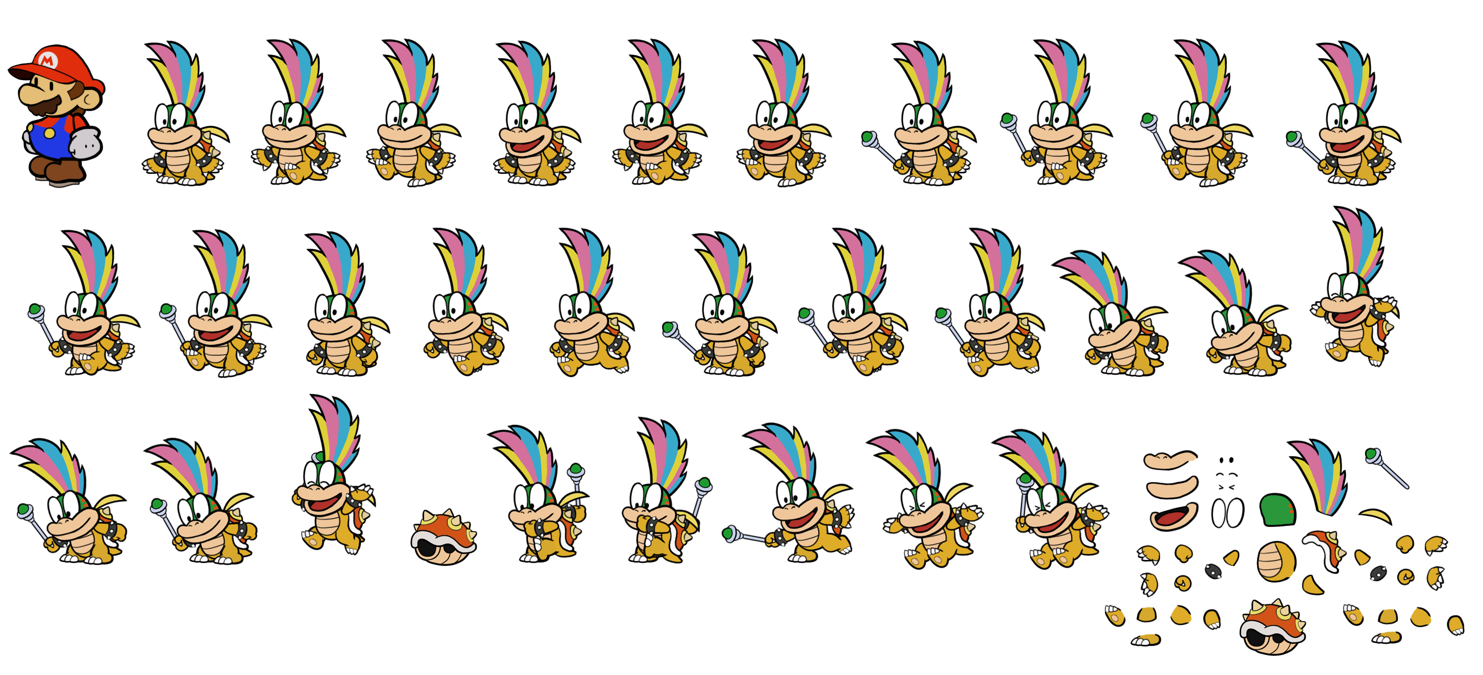 paper mario lemmy