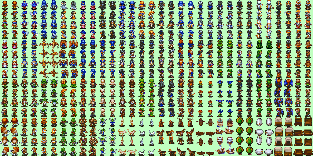 RPG Maker 95 - Characters