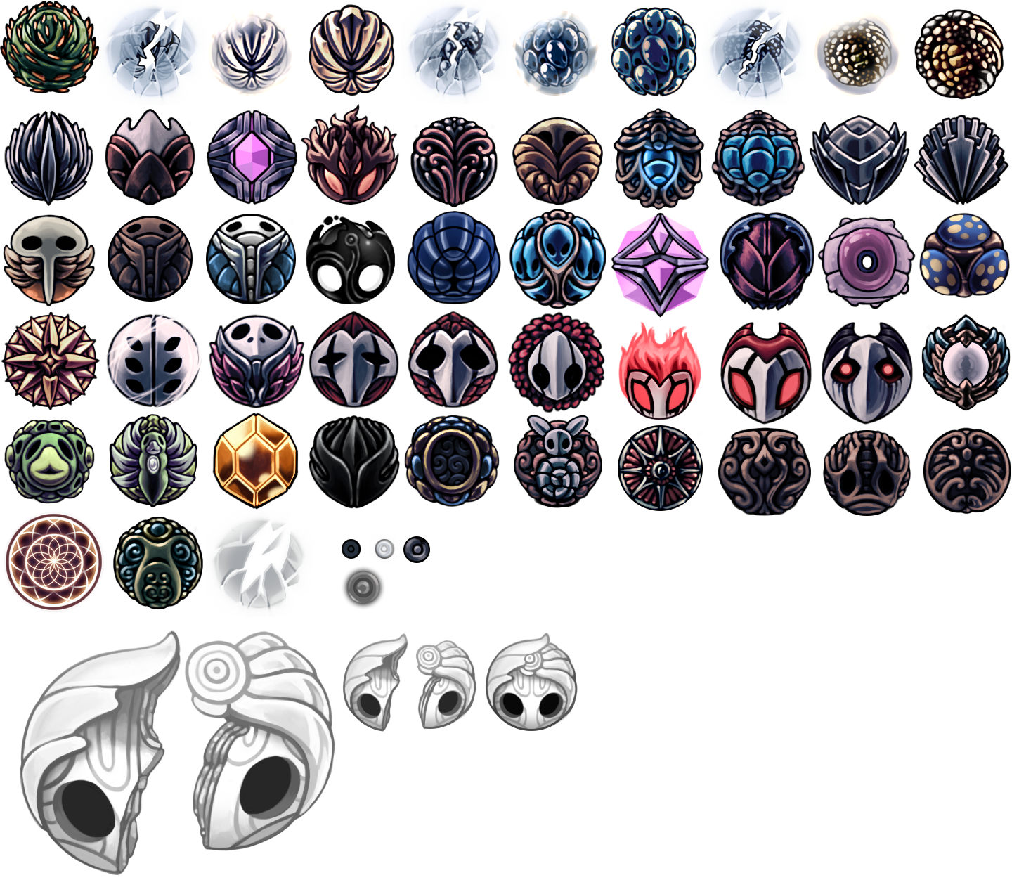 hollow knight charms map